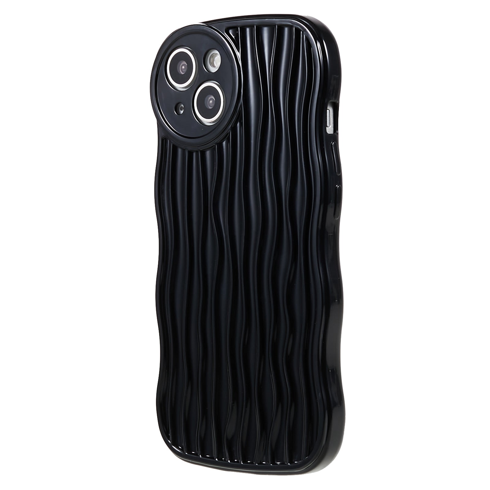 Shockproof Case for iPhone 13 6.1 inch Soft TPU Phone Shell Wavy Edge Anti-Fall Phone Cover Shockproof Case for iPhone 13 6.1 inch Soft TPU Phone Shell Wavy Edge Anti-Fall Phone Cover